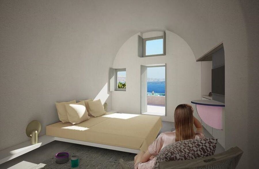 Echoes Luxury Suites (Adults Only) Ía Eksteriør bilde